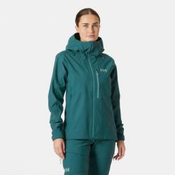 Damska kurtka narciarska Helly Hansen Verglas Bc. Zielone kurtki sportowe damskie Helly Hansen, na zimę, l, bez wzorów, bez ramiączek, bez kaptura, narciarskie. Za 1,612.00 zł.