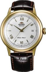 Zegarek Orient Zegarek męski Orient FAC00007W0 brązowy. Brązowe zegarki męskie Orient, bez wzorów. Za 1,386.00 zł.