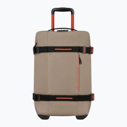 Walizka podróżna American Tourister Urban Track Duffle With Wheels 5. Brązowe walizki damskie American Tourister, bez wzorów. Za 479.99 zł.