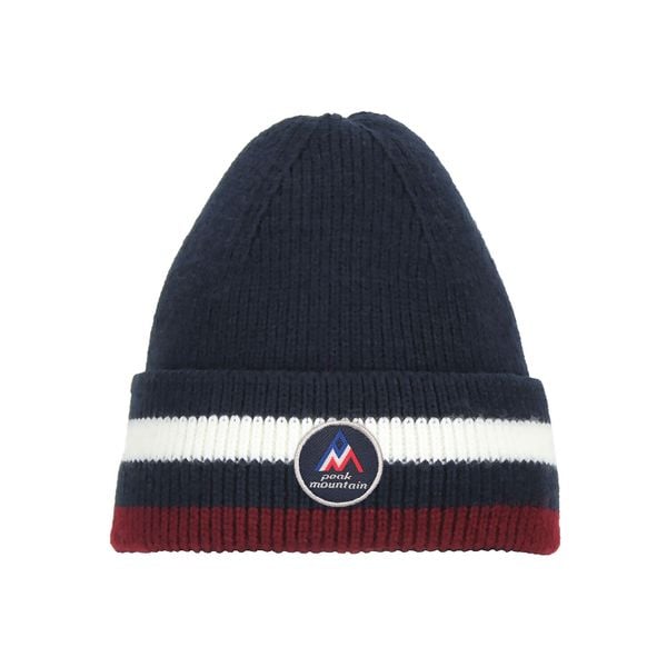 Czapka Peak Mountain Mably. Niebieskie czapki damskie Peak Mountain, na zimę, bez wzorów, sportowe. W wyprzedaży za 103.45 zł.