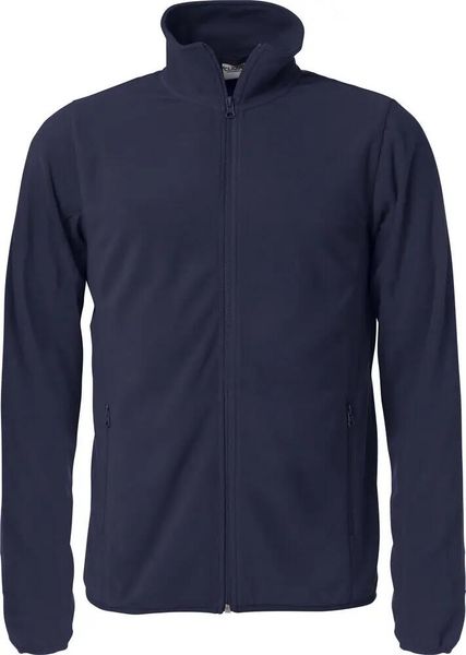 Clique Basic Micro Fleece Kurtka – 100% poliester, antipilling – dark navy. Niebieskie kurtki męskie CLIQUE, m, bez wzorów, z polaru, bez kaptura. Za 162.59 zł.