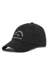 KARL LAGERFELD Czapka z daszkiem A1W33201 Czarny. Czarne czapki damskie KARL LAGERFELD, bez wzorów, z bawełny. Za 199.99 zł.