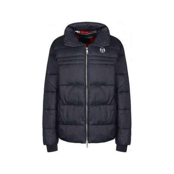 Kurtka puchowa Sergio Tacchini Dhule. Niebieskie kurtki męskie sergio tacchini, na zimę, m, bez wzorów, z puchu, eleganckie, bez kaptura. Za 357.00 zł.