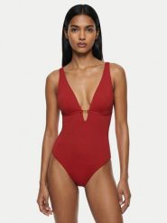 LAUREN RALPH LAUREN Strój kąpielowy 20601062 Czerwony. Czerwone stroje kąpielowe damskie Lauren Ralph Lauren, bez wzorów, z syntetyku. Za 935.99 zł.