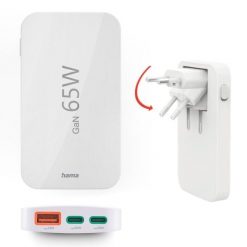 Ładowarka Ścienna HAMA 00201976 Gnizadko EU. Białe powerbanki Hama. W wyprzedaży za 166.85 zł.