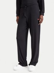 HUGO Spodnie dresowe Heart 50566660 Czarny Relaxed Fit. Czarne spodnie dresowe damskie Hugo, bez wzorów, z dresówki. Za 309.99 zł.