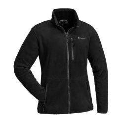 Bluza trekkingowa damska Pinewood Finnveden Fleece. Czarne bluzy damskie Pinewood, bez wzorów, sportowe, bez ramiączek, bez kaptura. Za 239.99 zł.