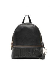 Liu Jo Plecak M Backpack AXX025 E0086 Czarny. Czarne plecaki damskie Liu Jo, bez wzorów, ze skóry. Za 409.99 zł.