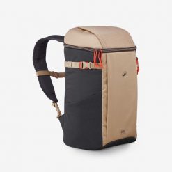 Lodówka-plecak 100 - 20 l. Niebieskie plecaki męskie QUECHUA, bez wzorów, z materiału, sportowe. Za 99.99 zł.