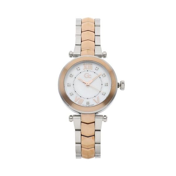 Zegarek Gc. Szare zegarki damskie GC, srebrne. Za 999.99 zł.