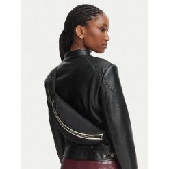 Nerka Emporio Armani. Czarne saszetki i nerki męskie Emporio Armani, bez wzorów. Za 319.99 zł.