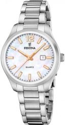 Zegarek damski Festina F20737-6 srebrny. Szare zegarki damskie Festina, srebrne. Za 489.00 zł.