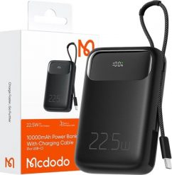 Powerbank Mcdodo MCDODO POWERBANK 10000MAH Z WYŚWIETLACZEM 3X USB USB-C 22,5W + KABEL USB-C. Powerbanki Mcdodo. Za 84.62 zł.