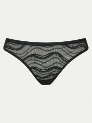 Calvin Klein Underwear Stringi 000QD3971E Czarny. Czarne majtki damskie Calvin Klein Underwear, z syntetyku. Za 89.99 zł.