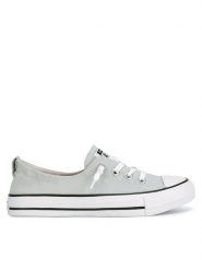 Converse Trampki Chuck Taylor All Star Shoreline Slip 537082C Szary. Szare trampki i tenisówki damskie Converse, bez wzorów, z materiału, bez zapięcia. Za 199.99 zł.