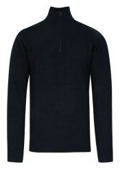 Sweter Granatowy, Góra Zapinana na Zamek, z Wysoką Stójką, Męski -BRAVE SOUL. Niebieskie swetry męskie Brave Soul, m, bez wzorów, z bawełny, klasyczne, bez kołnierzyka, bez ramiączek. Za 89.00 zł.