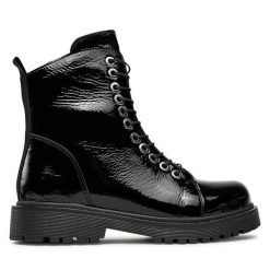 Botki Loretta Vitale. Czarne botki damskie Loretta Vitale, bez wzorów, bez obcasa, na płaskiej podeszwie, bez zapięcia. Za 529.99 zł.