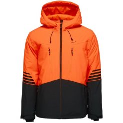 Męska kurtka narciarska Loap Lawnor Pomarańczowa Pomarańczowa. Czarne kurtki sportowe męskie ZSPORT, m, bez wzorów, bez kaptura, do jazdy konnej. Za 495.99 zł.