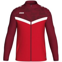 Poliestrowa bluza dresowa Jako Iconic. Czerwone bluzy damskie Jako, l, bez wzorów, z dresówki, bez ramiączek, z kapturem. Za 325.00 zł.