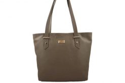 Shopper bag skórzany BARBERINI'S c. beżowy 923-9. Brązowe shopperki damskie Barberinis, bez wzorów, ze skóry, bez dodatków. Za 289.99 zł.