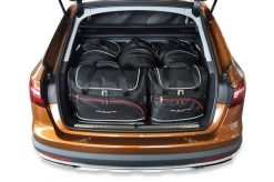 Torby Do Bagażnika Audi A4 Allroad Quattro 2016-2024 5Szt Kjust. Czarne torby podróżne damskie KJUST, bez wzorów, z kauczuku. Za 1,517.00 zł.