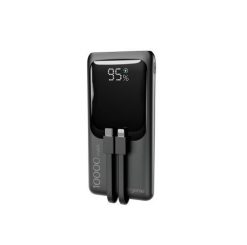 GEMBIRD POWERBANK O POJEMNOŚCI 10000MAH Z WYŚWIETLACZEM LCD ZINTEGROWANYMI KABLAMI SZYBKIM ŁADOWANIEM QC3.0 20W. Powerbanki Gembird. Za 57.99 zł.