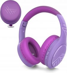 PowerLocus Bluetooth Headphones P19 Purple. Fioletowe słuchawki bezprzewodowe PowerLocus. Za 108.83 zł.