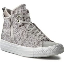 Trampki CONVERSE - Ctas Selene Winter Knit Mid 553356C Mouse/Dolphin/White. Szare trampki i tenisówki damskie Converse, bez wzorów, z gumy, bez zapięcia. W wyprzedaży za 209.00 zł.