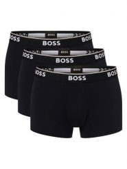 BOSS Obcisłe bokserki pakowane po 3 szt. Mężczyźni Bawełna niebieski, S. Niebieskie bokserki męskie Boss, bez wzorów, z bawełny. Za 219.95 zł.