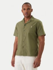 Polo Ralph Lauren Koszula 710980423502 Zielony Regular Fit. Zielone koszule męskie Polo Ralph Lauren, m, bez wzorów, z bawełny, bez kołnierzyka, bez ramiączek. Za 639.99 zł.