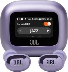 Słuchawki JBL Live Buds 3 fioletowe (JBLLIVEBUDS3PUR). Fioletowe słuchawki bezprzewodowe JBL. Za 629.00 zł.