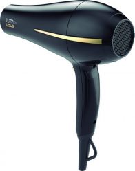 GA.MA Bora Gold Ion 2200 W melna - Matu fens. Suszarki do włosów GAMA. Za 194.44 zł.