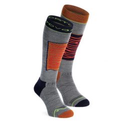 Skarpety narciarskie Ortovox Free Ride Long Socks. Szare skarpety męskie ORTOVOX, bez wzorów. Za 191.99 zł.
