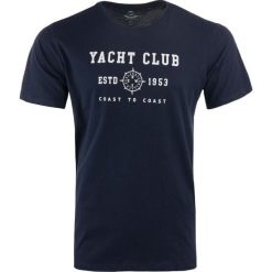 Męska koszulka Corso da Vinci Livenza w kolorze Night Blue - rozmiar M. Niebieskie koszulki sportowe męskie DaVinci, m, bez wzorów, z bawełny, bez ramiączek. Za 158.99 zł.