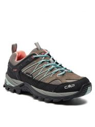CMP Trekkingi Rigel Low Wmn Trekking Shoes Wp 3Q54456 Brązowy. Brązowe obuwie sportowe damskie CMP, z materiału, bez zapięcia. Za 309.99 zł.