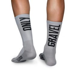 Skarpetki Rowerowe Unisex Luxa Only Gravel. Szare skarpetki damskie LUXA, bez wzorów, z elastanu. Za 69.00 zł.