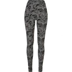 Legginsy Damskie Soft Paisley. Czarne legginsy damskie Urban Classics, bez wzorów. Za 76.99 zł.