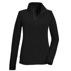 Bluza damska Killtec KSW 101 WMN FLC SHRT. Czarne bluzy damskie KILLTEC, s, bez wzorów, bez ramiączek, bez kaptura. W wyprzedaży za 89.99 zł.