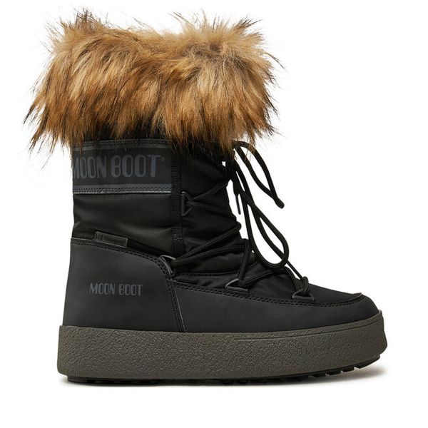 Śniegowce Moon Boot. Czarne śniegowce damskie Moon Boot, bez zapięcia. Za 639.99 zł.