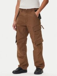 G-Star Raw Spodnie materiałowe R-3N D25224-D191 Brązowy Straight Fit. Brązowe spodnie materiałowe męskie G-Star Raw, bez wzorów, z bawełny. Za 519.99 zł.