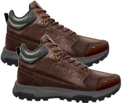 Buty turystyczne męskie Joma TK.AJOFRIN MEN trekkingowe wysokie. Brązowe trekkingi męskie Joma, z gumy, bez zapięcia. Za 199.99 zł.