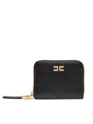 Elisabetta Franchi Portfel PF-87A-52E2-V150 Czarny. Czarne portfele damskie Elisabetta Franchi, ze skóry. Za 459.99 zł.
