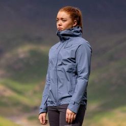 Kurtka przeciwdeszczowa damska Inov-8 Trailshell Jacket. Szare kurtki sportowe damskie Inov-8, m, bez wzorów, bez ramiączek, bez kaptura, trekkingowe. Za 707.99 zł.