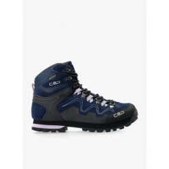 Buty turystyczne damskie CMP Athunis Mid WP. Niebieskie obuwie trekkingowe damskie CMP, bez zapięcia. Za 456.14 zł.