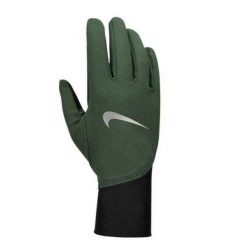 Męskie Rękawiczki Do Biegania Pacer Midweight. Czarne rękawiczki męskie Nike, bez wzorów. Za 219.99 zł.