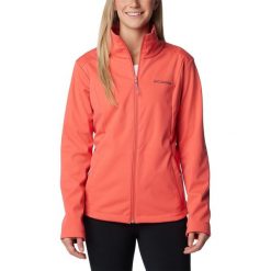 Kurtka Sportowa Damska Columbia Malta Springs Softshell. Czerwone kurtki sportowe damskie Columbia, s, bez wzorów, z softshellu, bez ramiączek, bez kaptura. Za 323.99 zł.