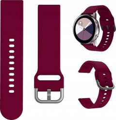 Hello Case PASEK OPASKA 22 MM SILIKON DO ZEGARKA SMARTWATCH UNIWERSALNY CZERWONY. Czerwone zegarki smartwatch Hello Case, bez wzorów. Za 20.00 zł.