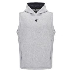 Bluza bez rękawów Macron Remi. Szare bluzy męskie Macron, m, bez wzorów, bez ramiączek, z kapturem. Za 312.00 zł.