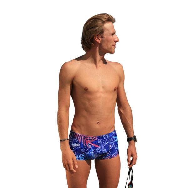 Kąpielówki Mako. Fioletowe kąpielówki męskie MAKO, m, bez wzorów. Za 242.50 zł.