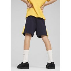 Młodzieżowe szorty Essentials Block PUMA New Navy Blue. Niebieskia szorty damskie Puma, bez wzorów, eleganckie. W wyprzedaży za 99.00 zł.